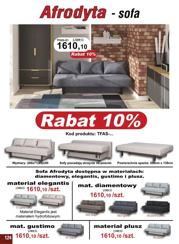 Bodzio - gazetka promocyjna Gazetka od czwartku 07.07 do piątku 30.09 - strona 124