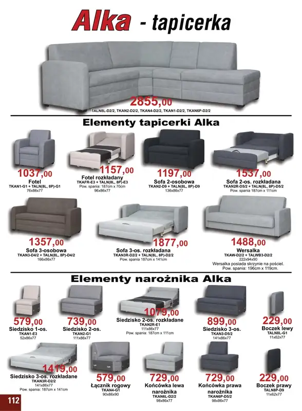 Bodzio - gazetka promocyjna Gazetka od czwartku 07.07 do piątku 30.09 - strona 112