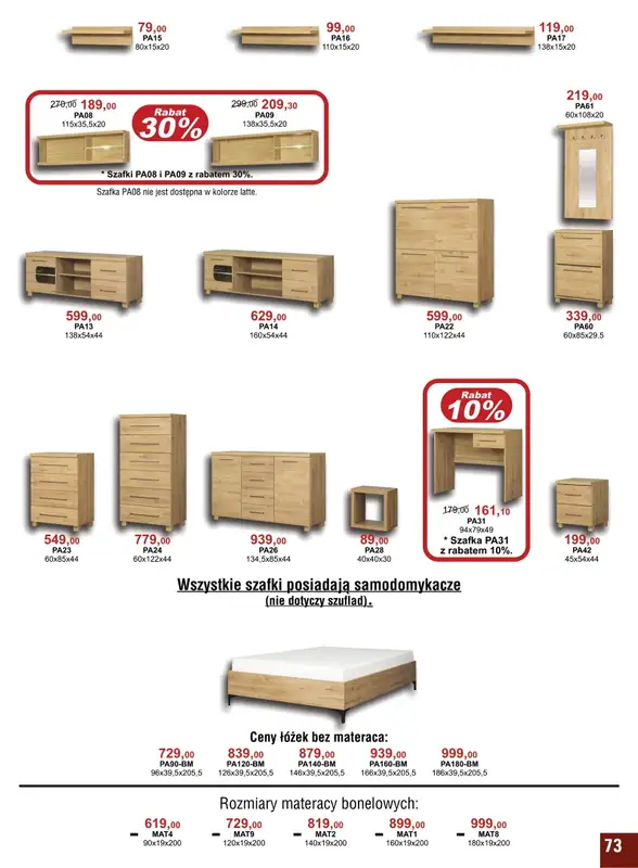 Bodzio - gazetka promocyjna Gazetka od czwartku 07.07 do piątku 30.09 - strona 73