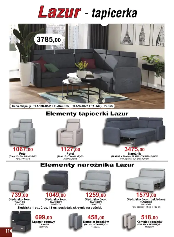 Bodzio - gazetka promocyjna Gazetka od czwartku 07.07 do piątku 30.09 - strona 114