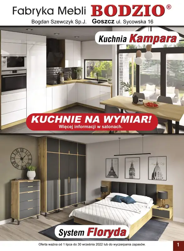 Bodzio - gazetka promocyjna Gazetka od czwartku 07.07 do piątku 30.09