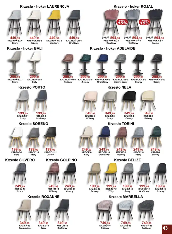 Bodzio - gazetka promocyjna Gazetka od czwartku 07.07 do piątku 30.09 - strona 43