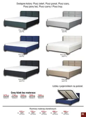 Bodzio - gazetka promocyjna Gazetka od czwartku 07.07 do piątku 30.09 - strona 45 Bodzio - gazetka promocyjna Gazetka od czwartku 07.07 do piątku 30.09 - strona 45