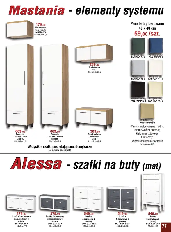 Bodzio - gazetka promocyjna Gazetka od czwartku 07.07 do piątku 30.09 - strona 77