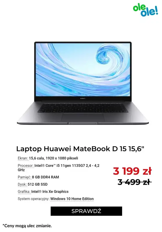 OleOle! - gazetka promocyjna Dzień laptopa do -1400 zł od czwartku 14.07 do czwartku 14.07 - strona 6