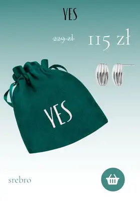 YES - gazetka promocyjna Kolczyki na wyprzedaży do -70% od poniedziałku 18.07 do niedzieli 24.07 - strona 3 YES - gazetka promocyjna Kolczyki na wyprzedaży do -70% od poniedziałku 18.07 do niedzieli 24.07 - strona 3