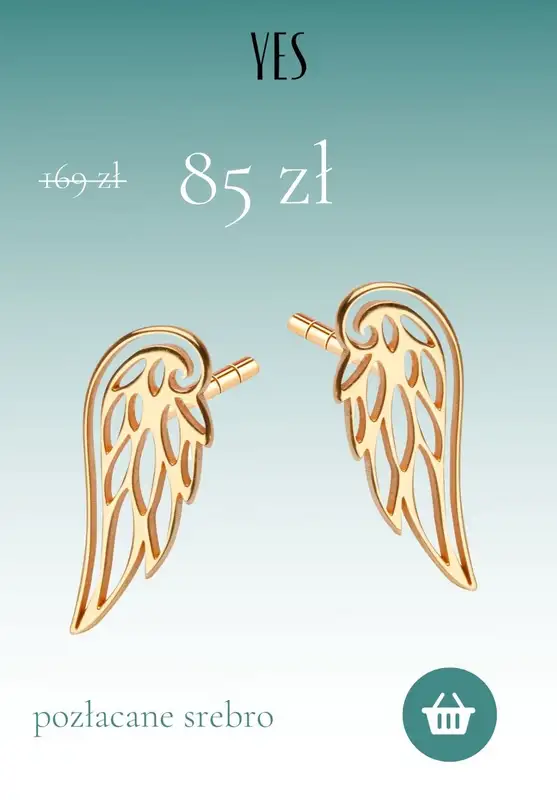 YES - gazetka promocyjna Kolczyki na wyprzedaży do -70% od poniedziałku 18.07 do niedzieli 24.07 - strona 6