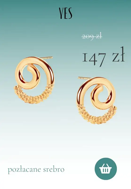 YES - gazetka promocyjna Kolczyki na wyprzedaży do -70% od poniedziałku 18.07 do niedzieli 24.07 - strona 2