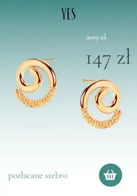 YES - gazetka promocyjna Kolczyki na wyprzedaży do -70% od poniedziałku 18.07 do niedzieli 24.07 - strona 2 YES - gazetka promocyjna Kolczyki na wyprzedaży do -70% od poniedziałku 18.07 do niedzieli 24.07 - strona 2