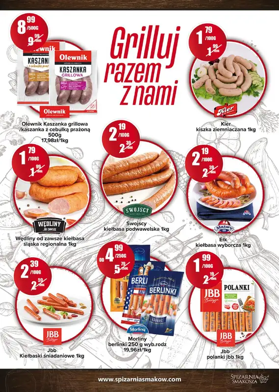 Spiżarnia Smakosza - gazetka promocyjna Gazetka od czwartku 21.07 do środy 03.08 - strona 3