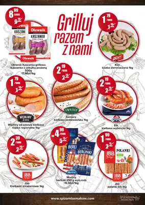 Spiżarnia Smakosza - gazetka promocyjna Gazetka od czwartku 21.07 do środy 03.08 - strona 3 Spiżarnia Smakosza - gazetka promocyjna Gazetka od czwartku 21.07 do środy 03.08 - strona 3