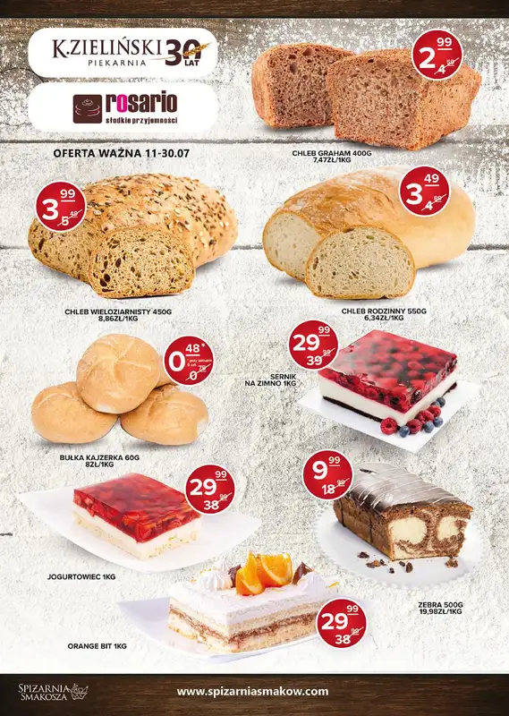 Spiżarnia Smakosza - gazetka promocyjna Gazetka od czwartku 21.07 do środy 03.08 - strona 4