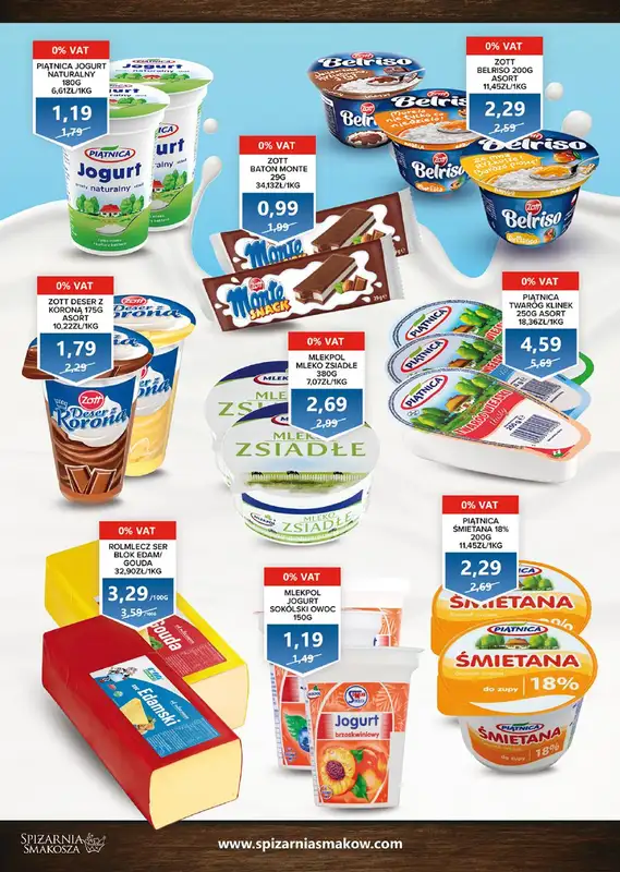 Spiżarnia Smakosza - gazetka promocyjna Gazetka od czwartku 21.07 do środy 03.08 - strona 6