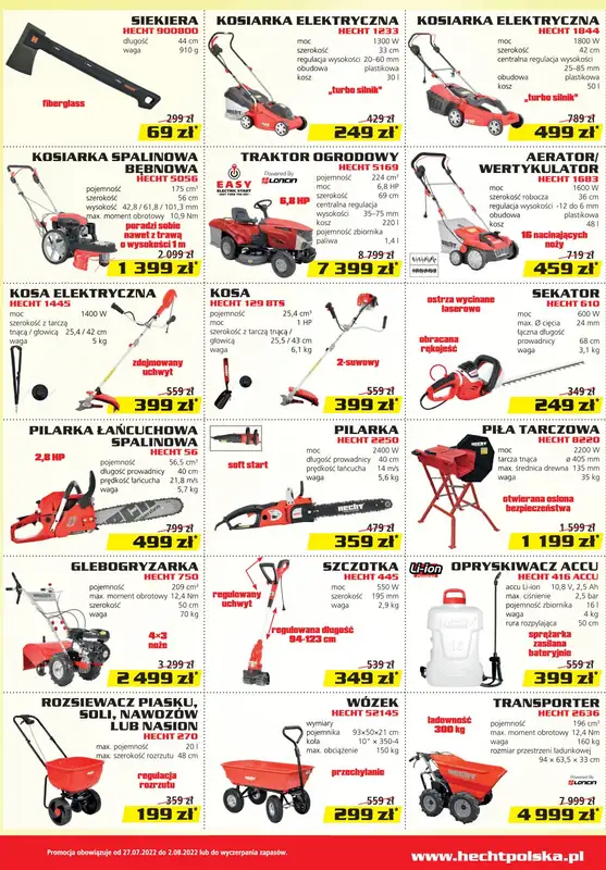 Hecht - gazetka promocyjna Gazetka od środy 27.07 do wtorku 02.08 - strona 2