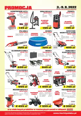 Hecht - gazetka promocyjna Wielka letnia promocja od środy 03.08 do wtorku 09.08 - strona 2