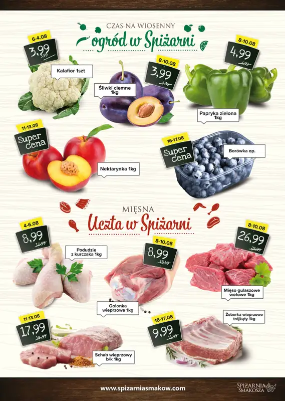 Spiżarnia Smakosza - gazetka promocyjna Gazetka od czwartku 04.08 do środy 17.08 - strona 3