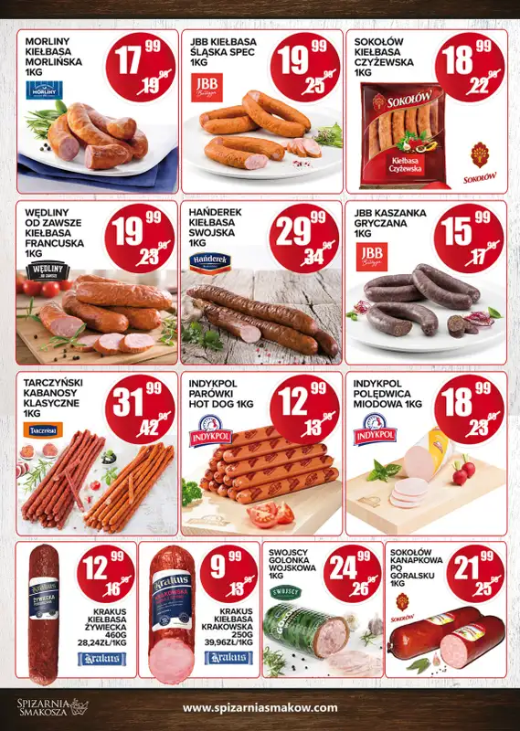 Spiżarnia Smakosza - gazetka promocyjna Gazetka od czwartku 04.08 do środy 17.08 - strona 2