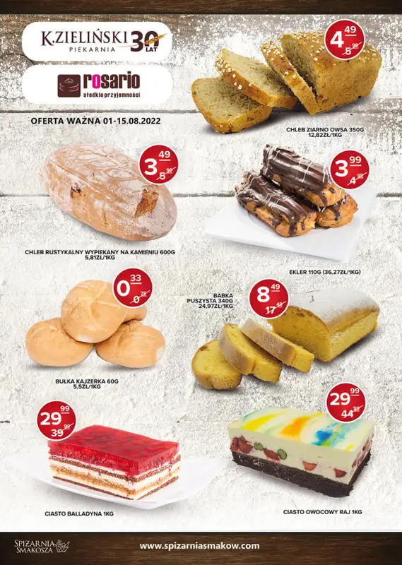 Spiżarnia Smakosza - gazetka promocyjna Gazetka od czwartku 04.08 do środy 17.08 - strona 4