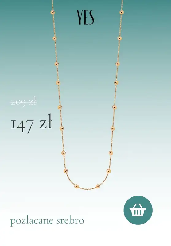 YES - gazetka promocyjna Naszyjniki na wyprzedaży do -70% od czwartku 04.08 do środy 10.08 - strona 2