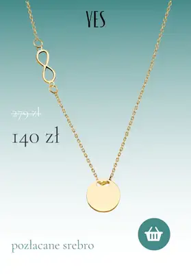 YES - gazetka promocyjna Naszyjniki na wyprzedaży do -70% od czwartku 04.08 do środy 10.08 - strona 9 YES - gazetka promocyjna Naszyjniki na wyprzedaży do -70% od czwartku 04.08 do środy 10.08 - strona 9