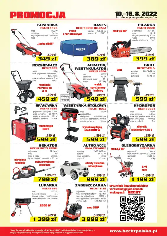 Hecht - gazetka promocyjna Gazetka od środy 10.08 do wtorku 16.08 - strona 2