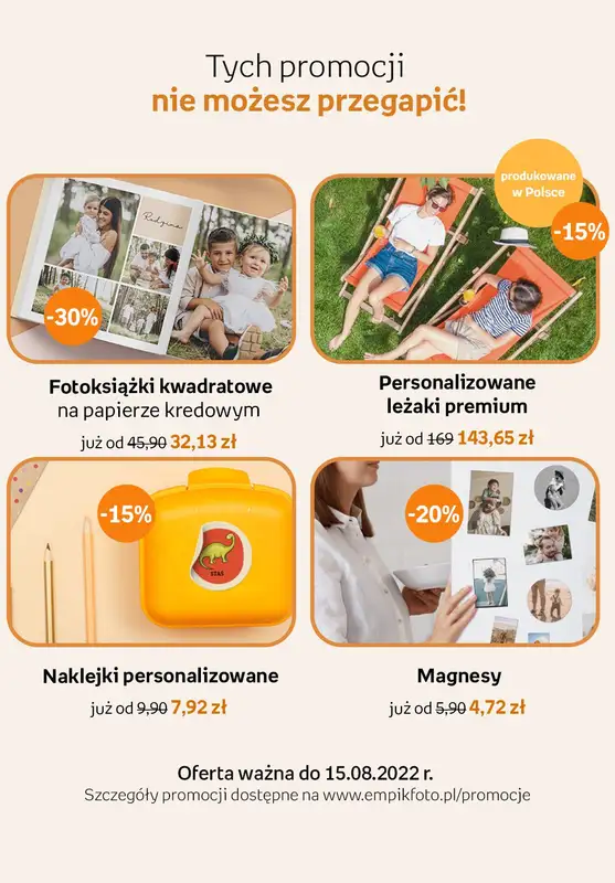Empik Foto - gazetka promocyjna Back to School z Empik Foto! od środy 10.08 do poniedziałku 15.08 - strona 3