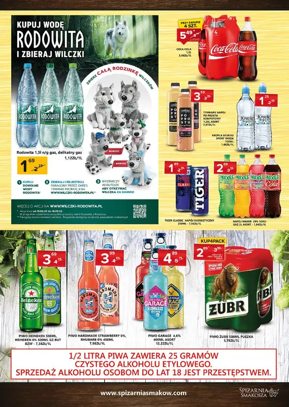 Spiżarnia Smakosza - gazetka promocyjna Gazetka od czwartku 18.08 do środy 31.08 - strona 9