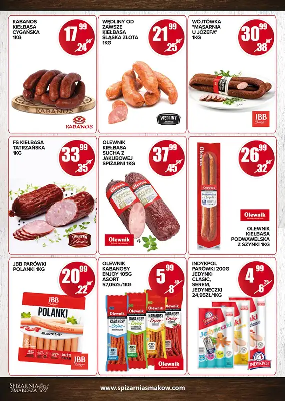 Spiżarnia Smakosza - gazetka promocyjna Gazetka od czwartku 18.08 do środy 31.08 - strona 3