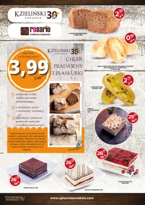 Spiżarnia Smakosza - gazetka promocyjna Plakat pieczywo od piątku 19.08 do środy 31.08 Spiżarnia Smakosza - gazetka promocyjna Plakat pieczywo od piątku 19.08 do środy 31.08