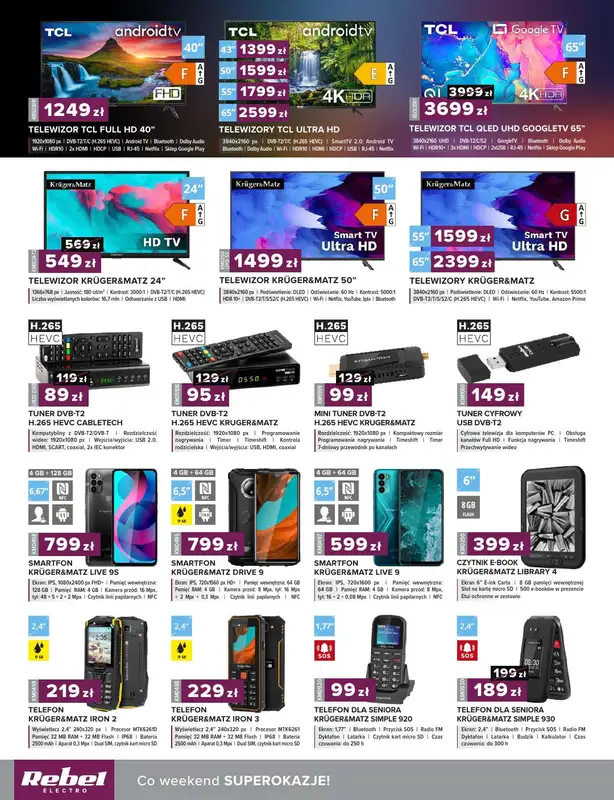 Rebel Electro - gazetka promocyjna Gazetka od środy 17.08 do piątku 30.09 - strona 2