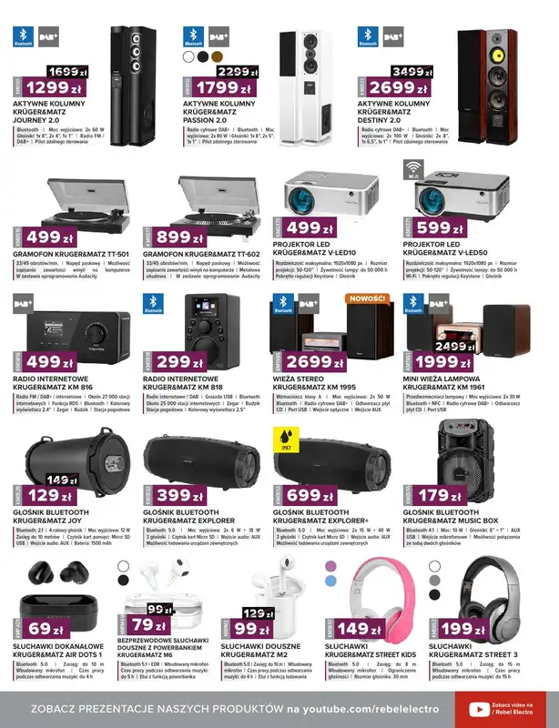 Rebel Electro - gazetka promocyjna Gazetka od środy 17.08 do piątku 30.09 - strona 3