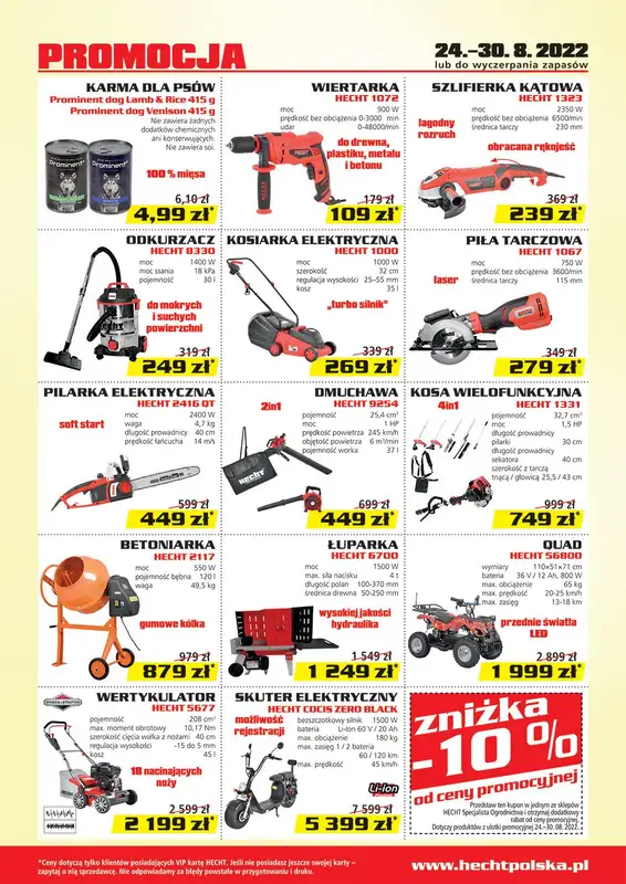 Hecht - gazetka promocyjna Gazetka od środy 24.08 do wtorku 30.08 - strona 2