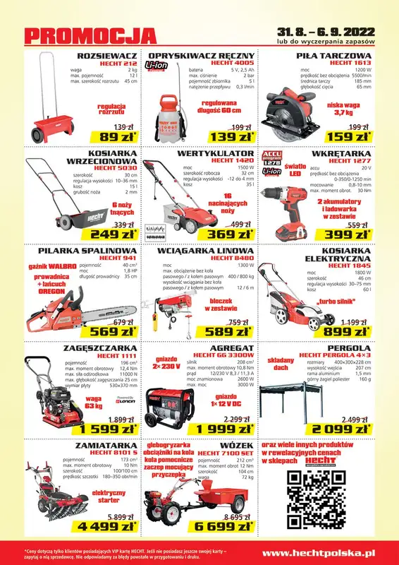 Hecht - gazetka promocyjna Gazetka od środy 31.08 do wtorku 06.09 - strona 2