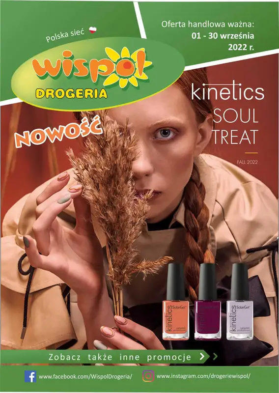 Drogeria Wispol - gazetka promocyjna Gazetka od środy 07.09 do piątku 30.09