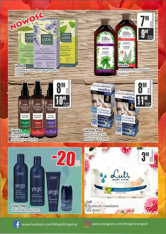 Drogeria Wispol - gazetka promocyjna Gazetka od środy 07.09 do piątku 30.09 - strona 4