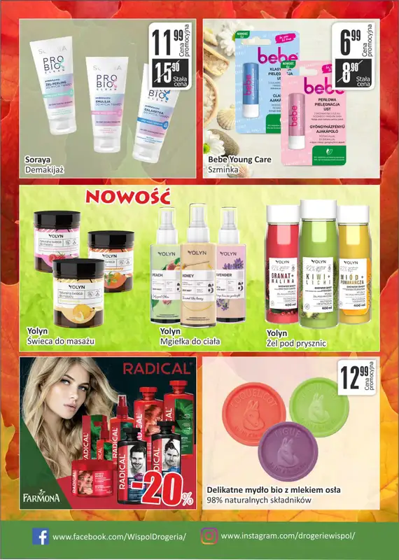 Drogeria Wispol - gazetka promocyjna Gazetka od środy 07.09 do piątku 30.09 - strona 3