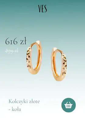 YES - gazetka promocyjna Do -50% wyprzedaż biżuterii od czwartku 22.09 do środy 28.09 - strona 4 YES - gazetka promocyjna Do -50% wyprzedaż biżuterii od czwartku 22.09 do środy 28.09 - strona 4