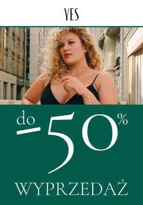 YES - gazetka promocyjna Do -50% wyprzedaż biżuterii od czwartku 22.09 do środy 28.09 YES - gazetka promocyjna Do -50% wyprzedaż biżuterii od czwartku 22.09 do środy 28.09