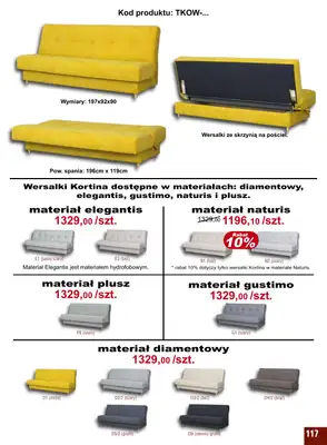 Bodzio - gazetka promocyjna Gazetka od soboty 01.10 do soboty 31.12 - strona 117 Bodzio - gazetka promocyjna Gazetka od soboty 01.10 do soboty 31.12 - strona 117