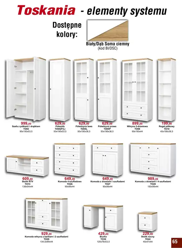 Bodzio - gazetka promocyjna Gazetka od soboty 01.10 do soboty 31.12 - strona 65