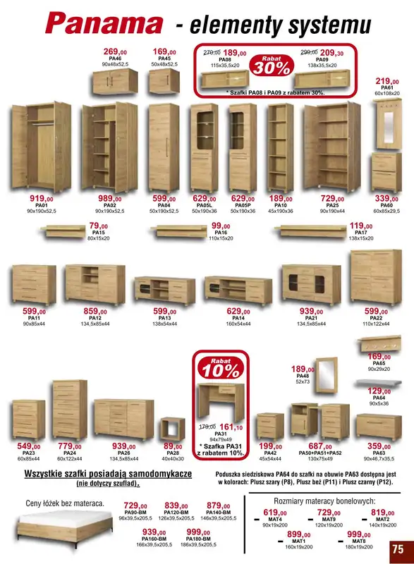 Bodzio - gazetka promocyjna Gazetka od soboty 01.10 do soboty 31.12 - strona 75