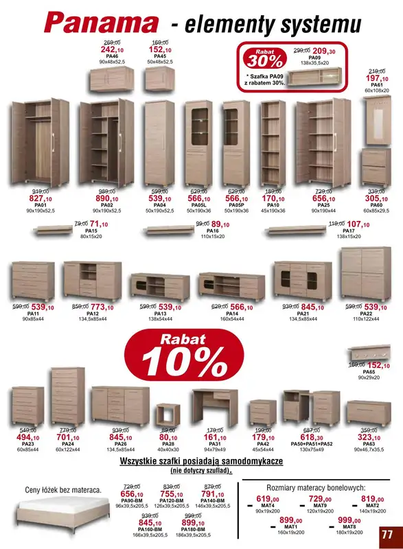 Bodzio - gazetka promocyjna Gazetka od soboty 01.10 do soboty 31.12 - strona 77