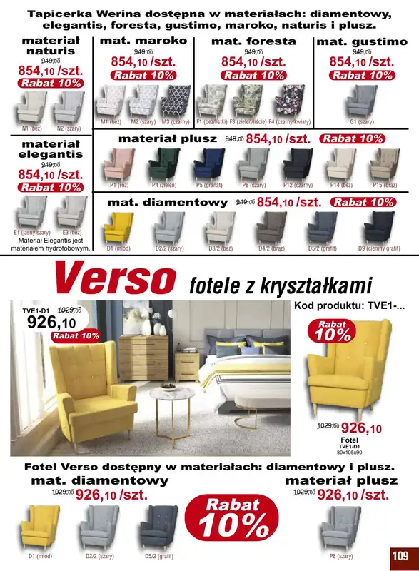 Bodzio - gazetka promocyjna Gazetka od soboty 01.10 do soboty 31.12 - strona 109