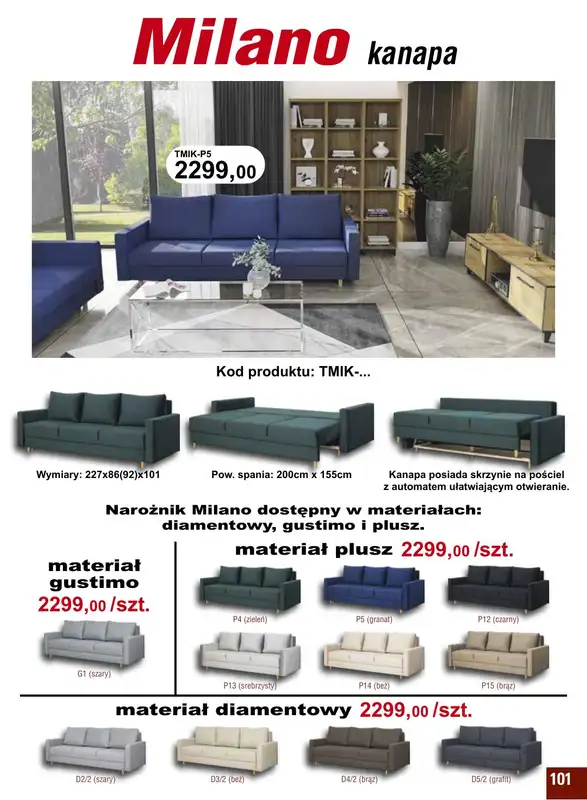 Bodzio - gazetka promocyjna Gazetka od soboty 01.10 do soboty 31.12 - strona 101