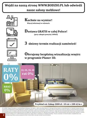 Bodzio - gazetka promocyjna Gazetka od soboty 01.10 do soboty 31.12 - strona 2 Bodzio - gazetka promocyjna Gazetka od soboty 01.10 do soboty 31.12 - strona 2