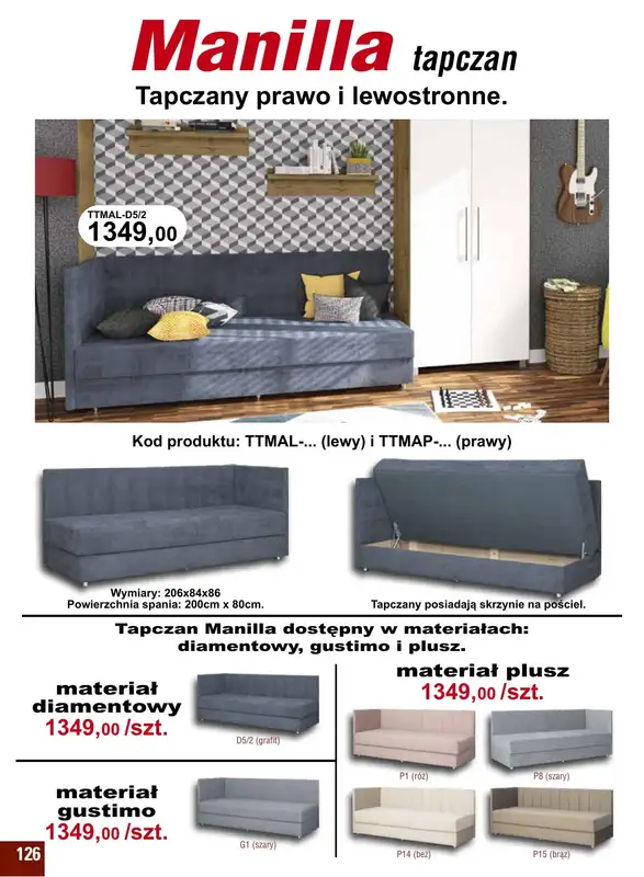 Bodzio - gazetka promocyjna Gazetka od soboty 01.10 do soboty 31.12 - strona 126