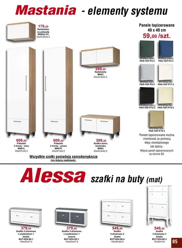 Bodzio - gazetka promocyjna Gazetka od soboty 01.10 do soboty 31.12 - strona 85