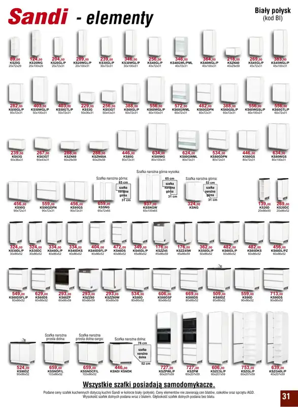 Bodzio - gazetka promocyjna Gazetka od soboty 01.10 do soboty 31.12 - strona 31