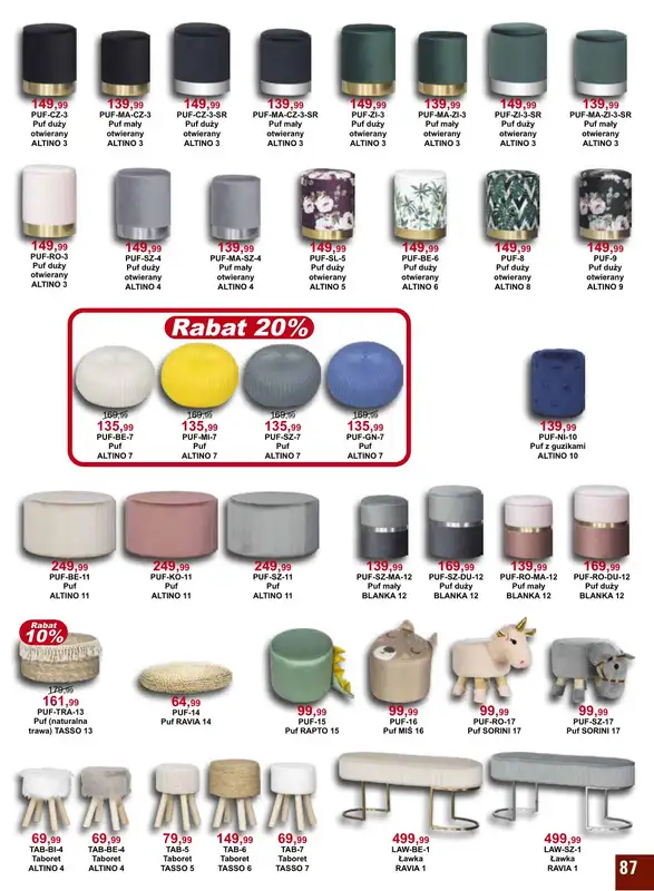 Bodzio - gazetka promocyjna Gazetka od soboty 01.10 do soboty 31.12 - strona 87