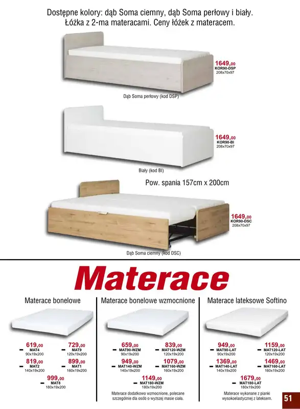 Bodzio - gazetka promocyjna Gazetka od soboty 01.10 do soboty 31.12 - strona 51